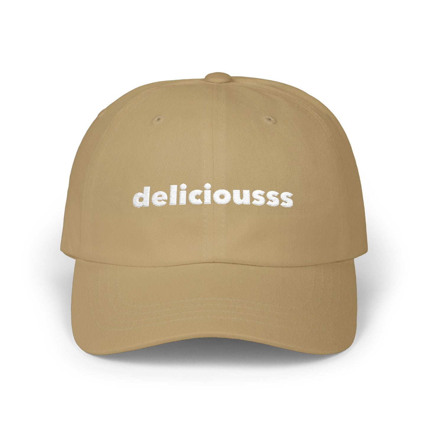 Deliciousss Hat Tan - Plain