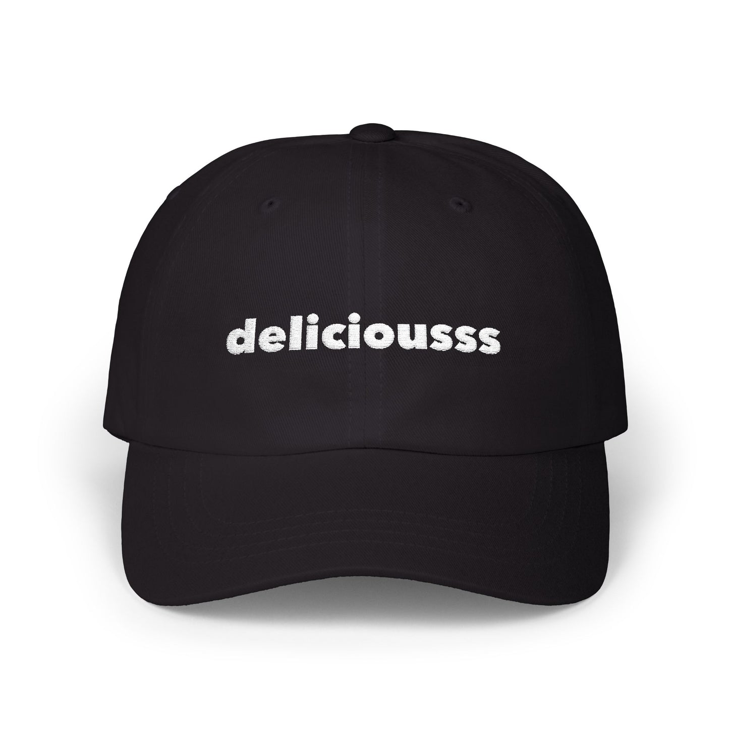 Deliciousss Hat Black - Plain