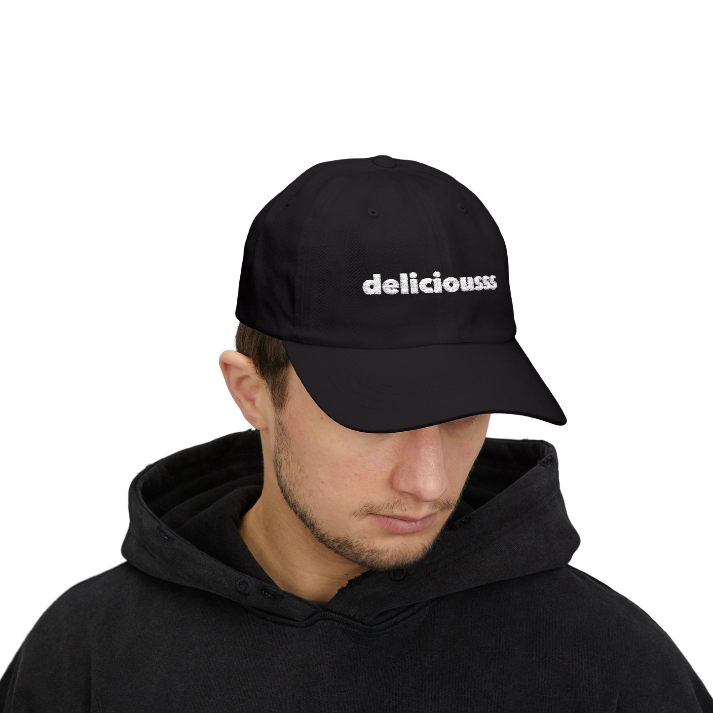 Deliciousss Hat Black - Plain